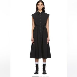 - CO
Black Sleeveless Placket Dress